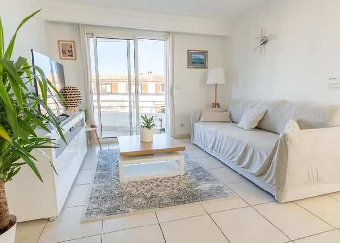 Proche Thalazur Et Plages, Parking Privé, Piscine Appartement Antibes